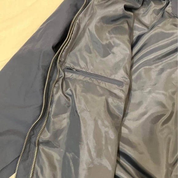 Storm Blue Windbreaker water and wind proof Jacket with High Collar - Picture 6 of 16